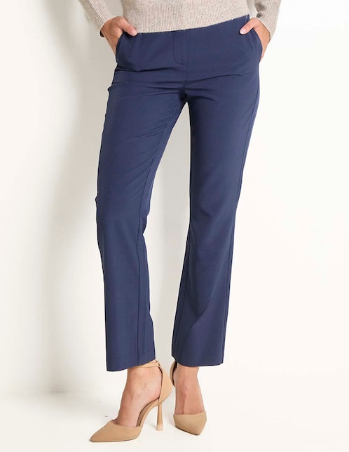 Pantalón de vestir straight para mujer 1