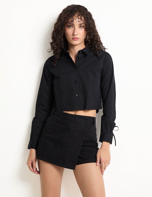 Blusa manga larga para mujer 1