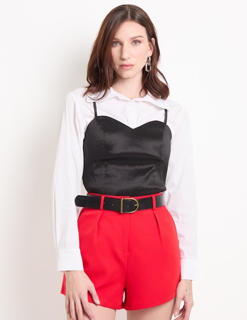 SHORT METROPOLIS, 7, ROJO CLARO MPM2516