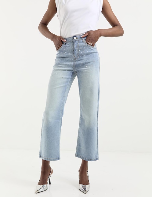 Jeans flare Metropolis para mujer