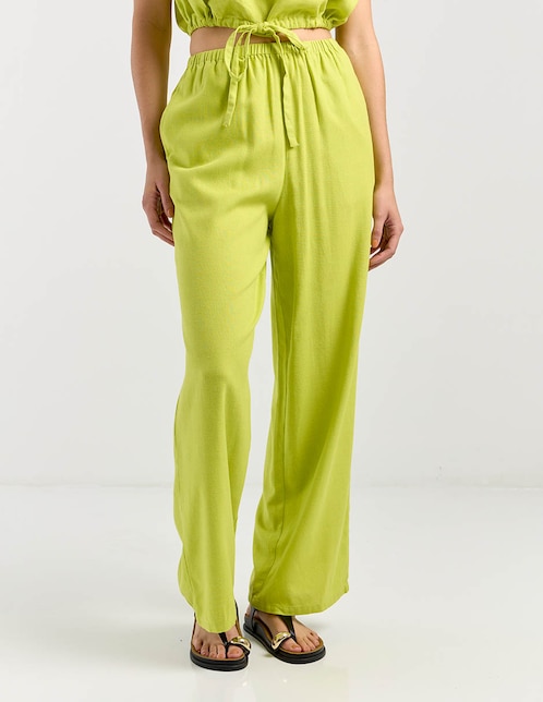 Pantalón relaxed straight para mujer 1