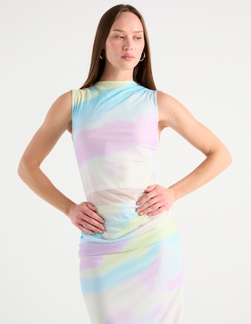 Top Metropolis cuello alto