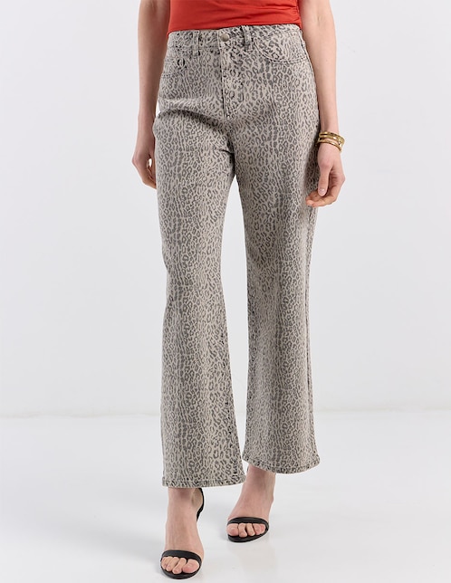 Jeans relaxed palazzo para mujer 1