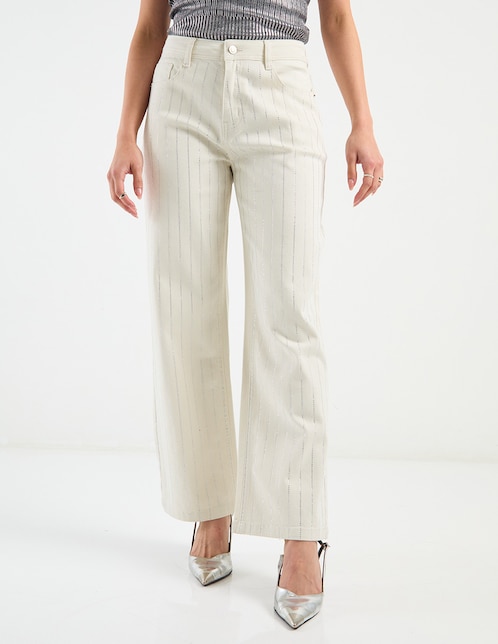 Jeans straight Metropolis para mujer