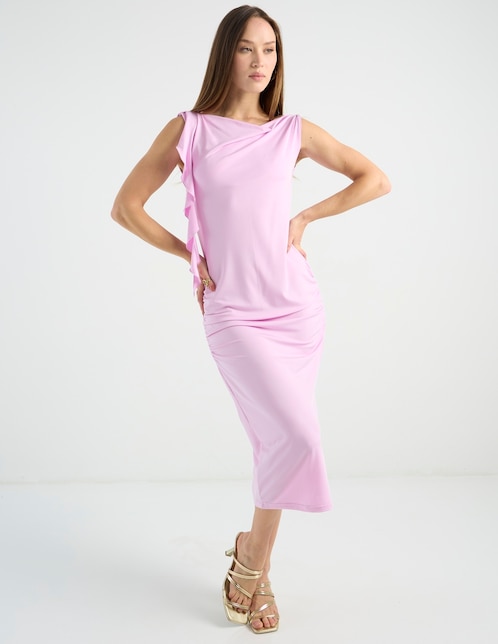 Vestido midi casual para mujer 1