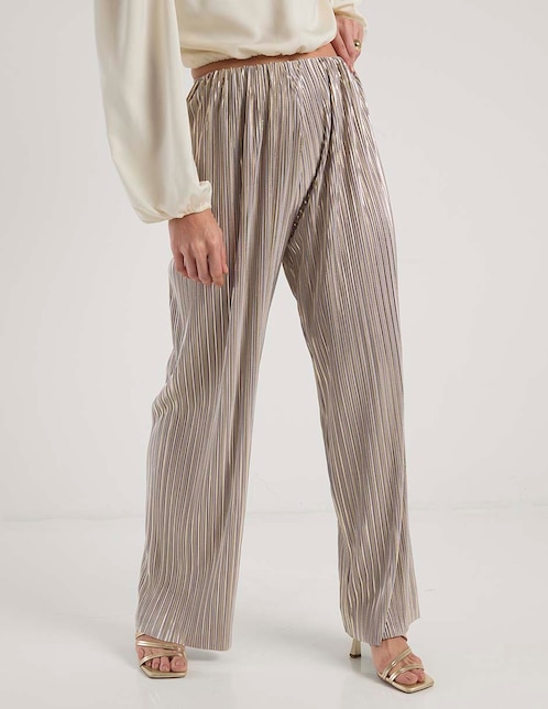 Pantalón straight Metropolis para mujer