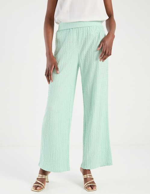 Pantalón relaxed wide leg para mujer 1