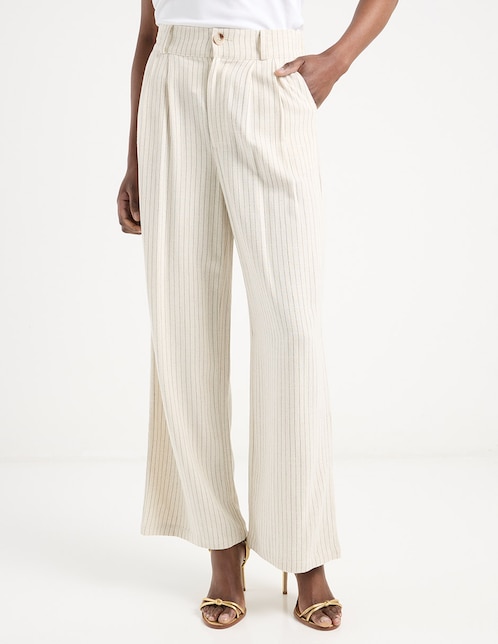 Pantalón relaxed amplio para mujer 1