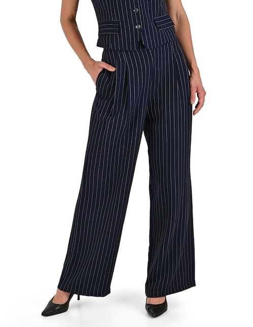 Pantalón de vestir amplio para mujer 1