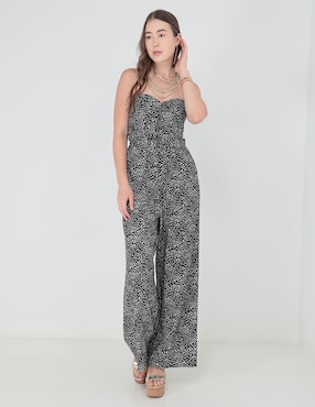 Jumpsuit Metropolis Estampado Para Mujer