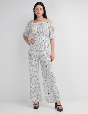 Jumpsuit Metropolis Estampado Para Mujer