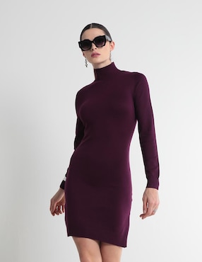 Vestido Corto Casual Metropolis Para Mujer