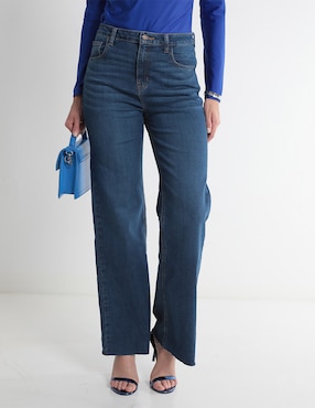 Jeans Baggy Metropolis Corte Cintura Para Mujer