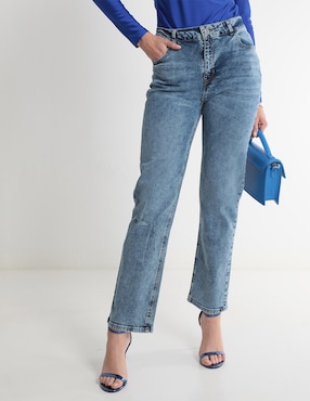 Jeans Baggy Metropolis Corte Cintura Para Mujer