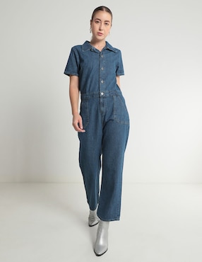 Jumpsuit Metropolis De Mezclilla Para Mujer