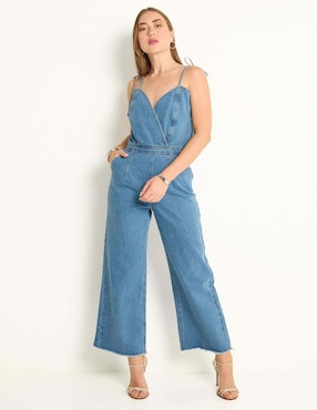 Jumpsuit Metropolis De Mezclilla Para Mujer