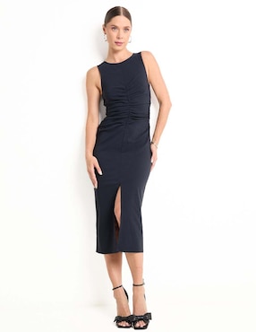 Vestido crop casual Metropolis para mujer