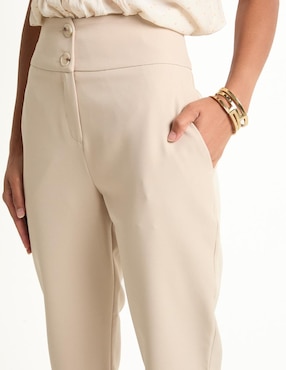 Pantalón de vestir slim para mujer