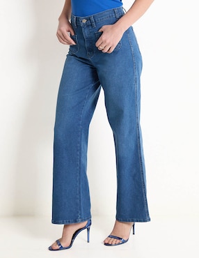 Jeans Baggy Metropolis Corte Cintura Para Mujer