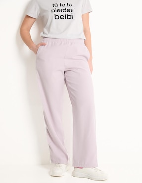 Pantalón Metropolis Amplio Para Mujer