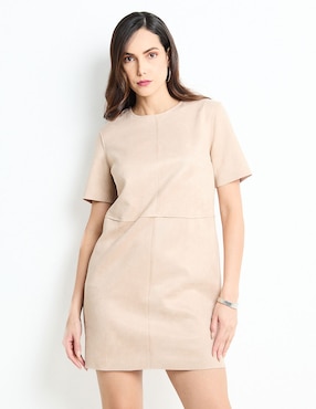 Vestido Mini Casual Metropolis Para Mujer