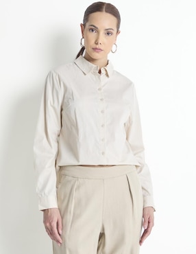 Blusa manga larga para mujer