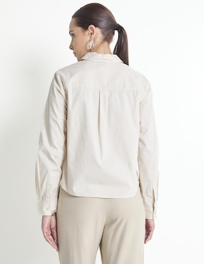 Blusa manga larga para mujer