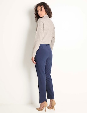 Pantalón de vestir Metropolis straight para mujer