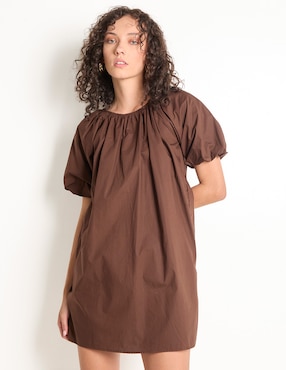 Vestido mini casual Metropolis para mujer