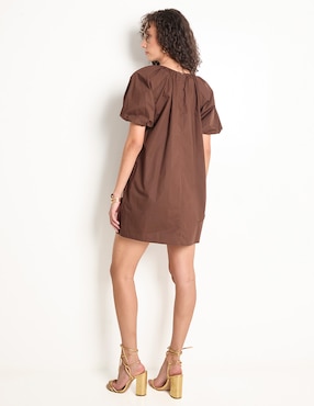 Vestido mini casual Metropolis para mujer