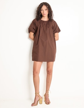 Vestido mini casual Metropolis para mujer