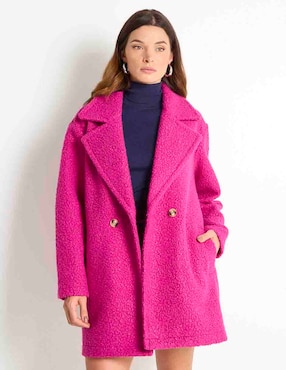 Abrigo Metropolis abierto para mujer