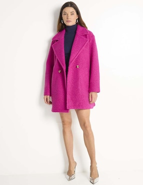 Abrigo Metropolis abierto para mujer