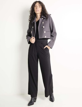 Abrigo Metropolis abierto para mujer