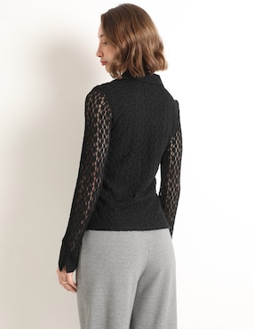 Blusa manga larga para mujer