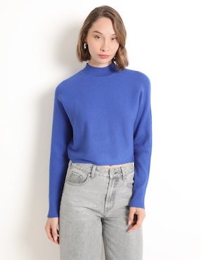 Suéter Metropolis cuello alto para mujer