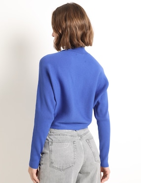 Suéter Metropolis cuello alto para mujer