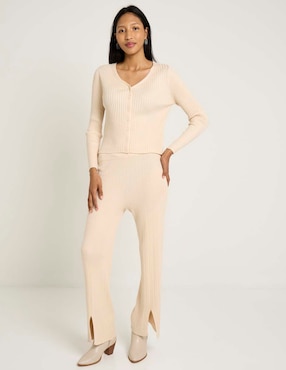 Pantalón Metropolis straight para mujer