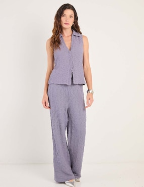 Pantalón easy pant Metropolis amplio para mujer