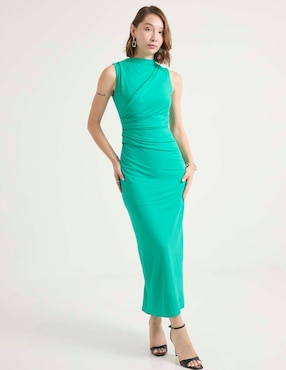 Vestido crop formal Metropolis para mujer