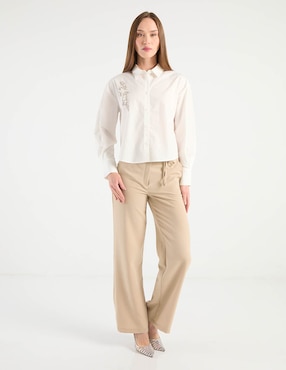 Pantalón de vestir Metropolis amplio para mujer