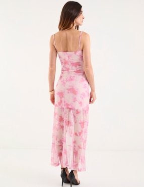 Vestido largo casual Metropolis para mujer