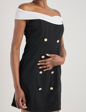 Vestido mini casual Metropolis para mujer