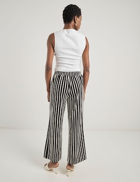 Pantalón relaxed wide leg para mujer