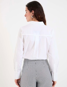 Blusa manga larga para mujer