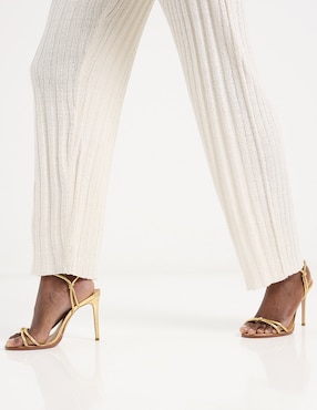 Pantalón relaxed Metropolis regular para mujer