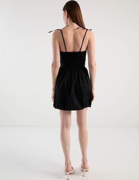 Vestido arriba rodilla casual Metropolis para mujer
