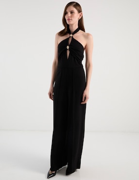 Jumpsuit Metropolis formal estampado liso para mujer