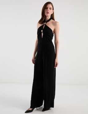 Jumpsuit Metropolis formal estampado liso para mujer