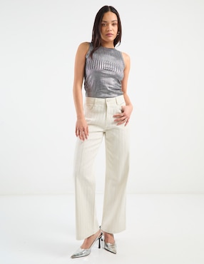 Jeans straight Metropolis para mujer